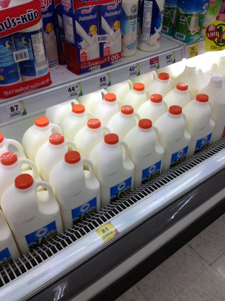 Almost $3 bucks for little over half a gallon of milk...