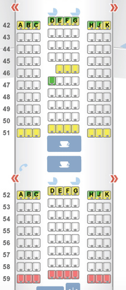 Korean Airlines Seating Chart