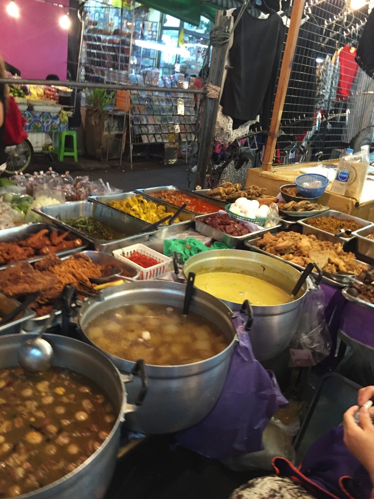 You won't run out of food options on the streets of Bangkok...