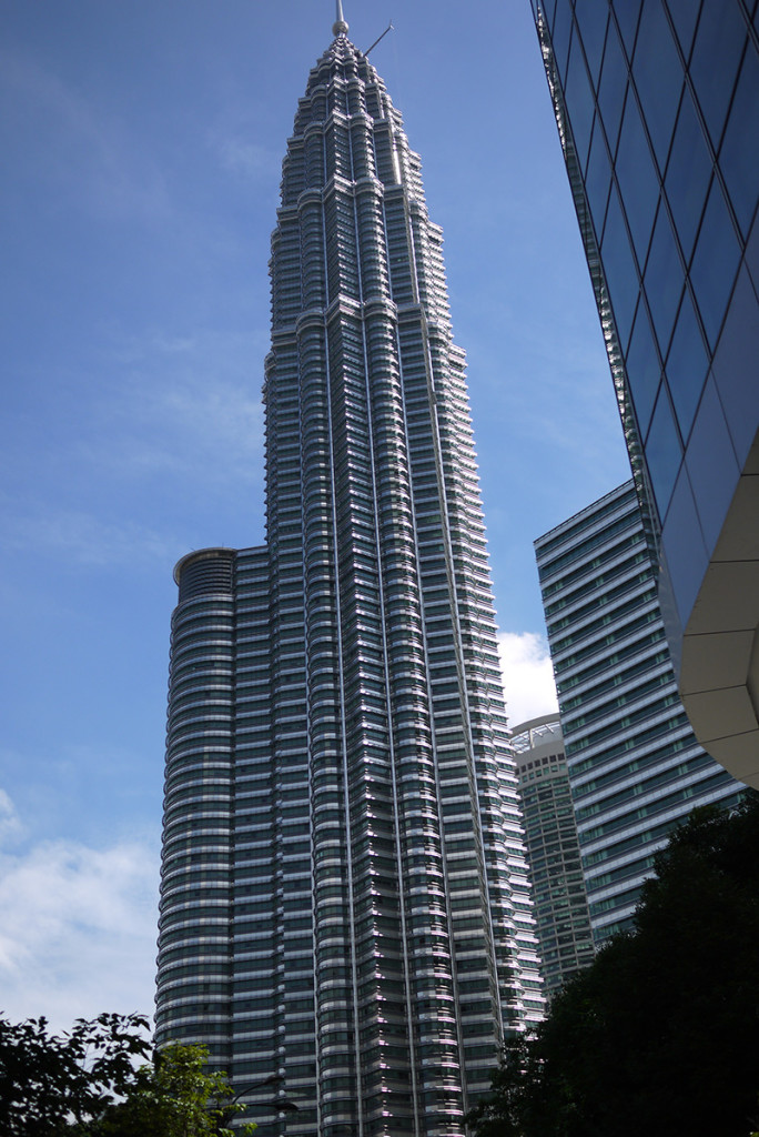 KL's magnificent Petronas Towers...