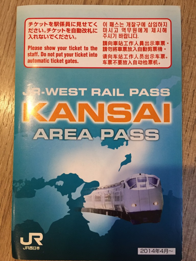 This cool little booklet contains your pass...
