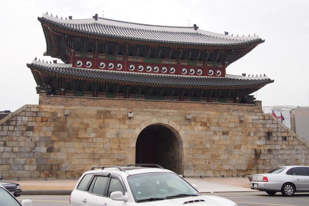 Paldamun Gate is located on the southern end of Hwaseong Fortress...