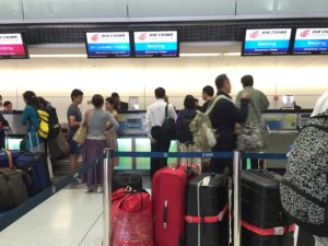 air china checked baggage