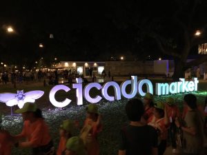 Cicada Night Market Sign