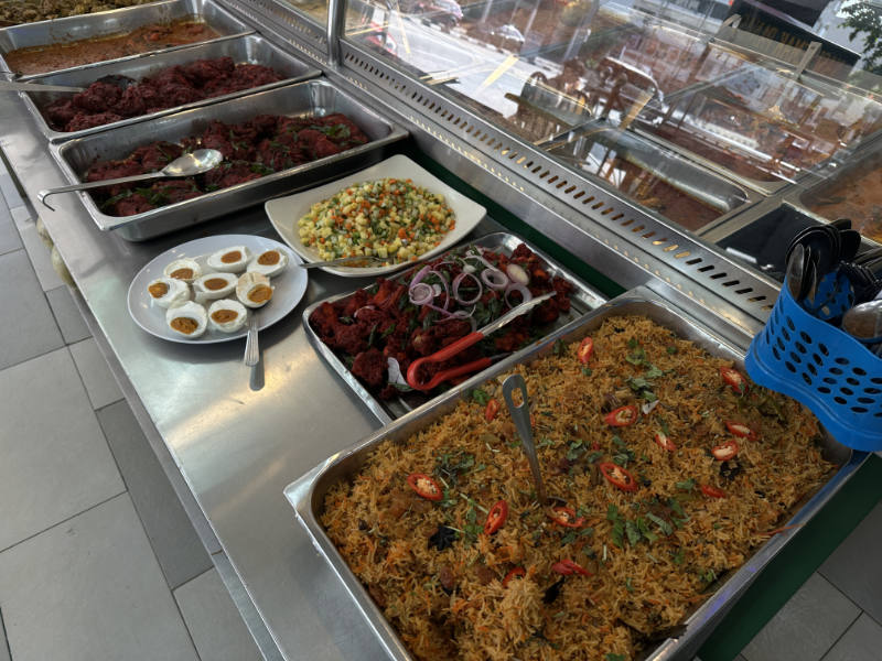 Nasi Kandar in Kuala Lumpur