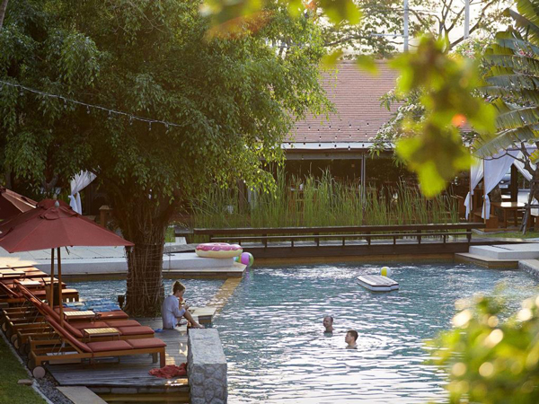 Swimming pool view of Escape Hotel Hua Hin