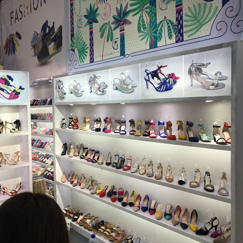 More shoes in showroom