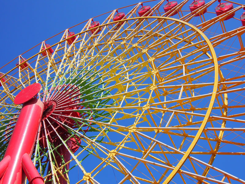 Ferris wheel at Kobe Harborland