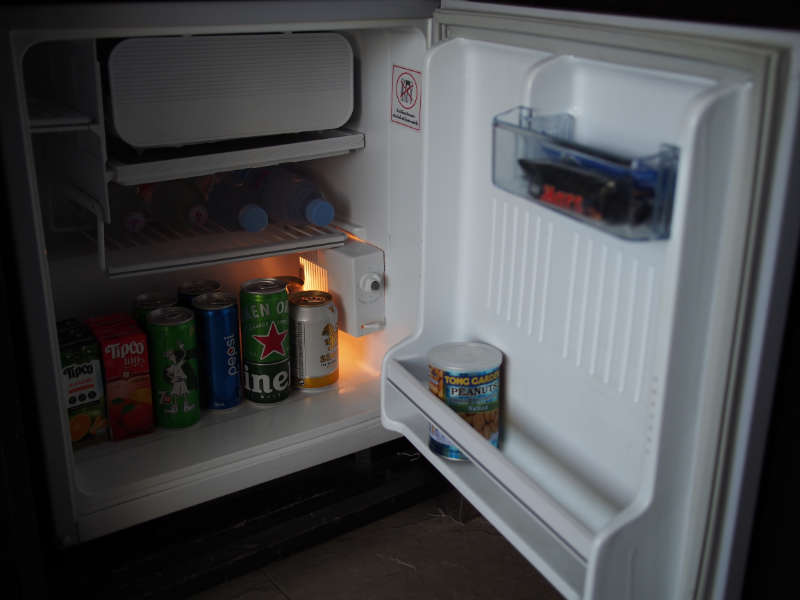 Stocked Mini fridge