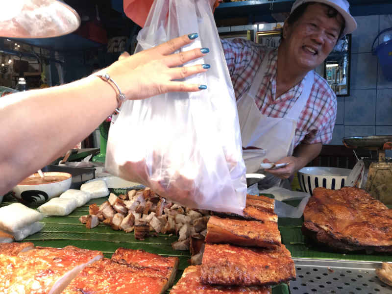 Chinese Roast Pork in Bangkok
