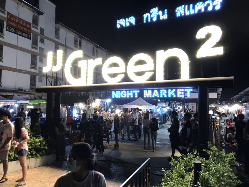 BANGKOK’S NEW JJ GREEN 2 NIGHT MARKET