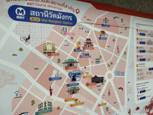 Bangkok Chinatown Map