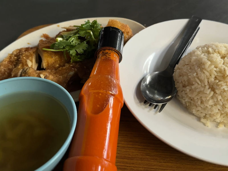 Horlick Fried Chicken with Rice