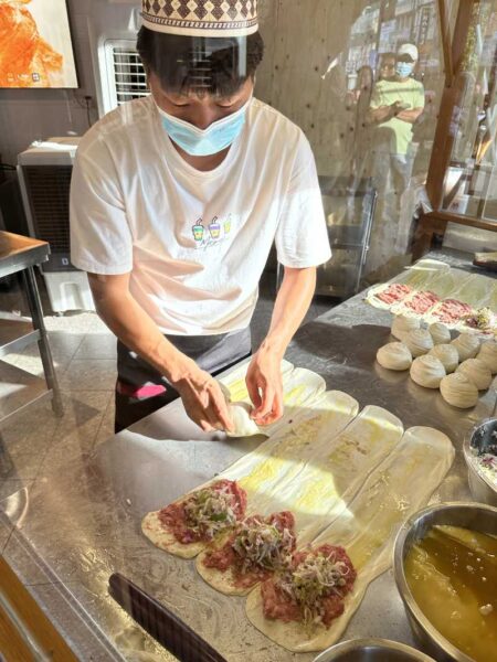 Mutton Roti Stuffed Roti stuffed with minced beef - The Wayfaring Soul