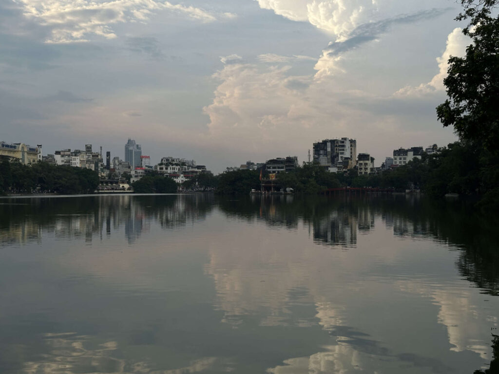 Hoàn Kiếm Lake at Dusk