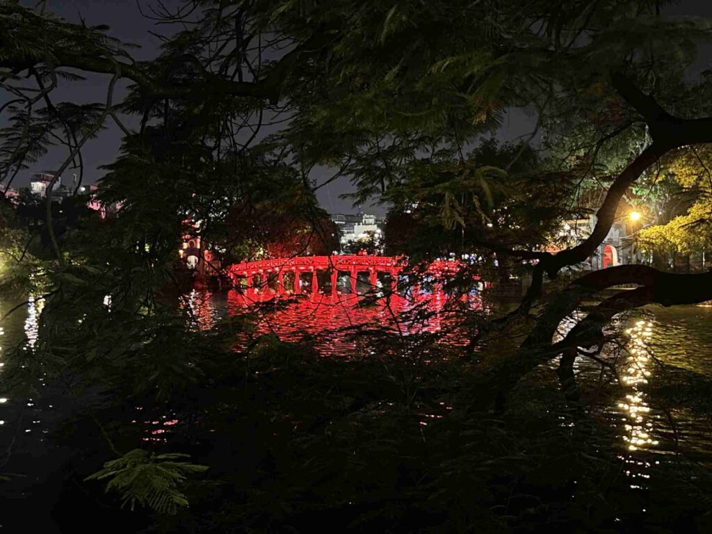 Huc Bridge - Hanoi Vietnam