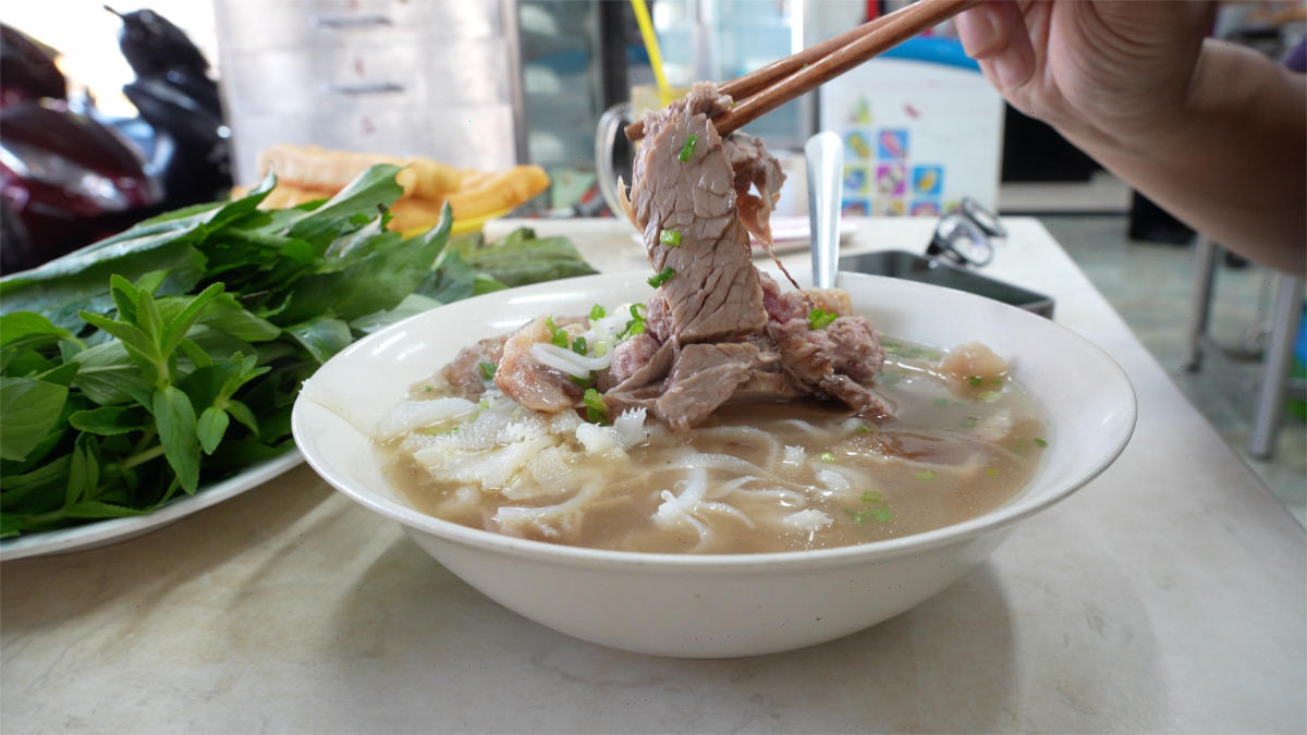 Bowl of Beef Pho in HCMC Saigon