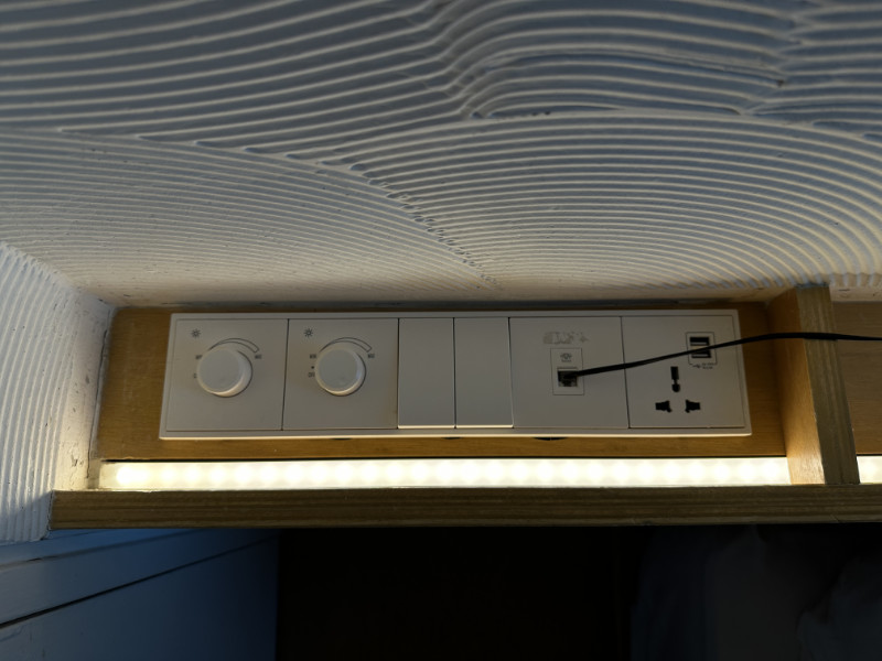 Momo Hotel Crashpad Room Power Sockets