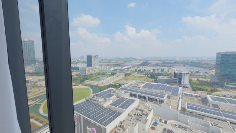 Nice view of Setia Alam and beyond