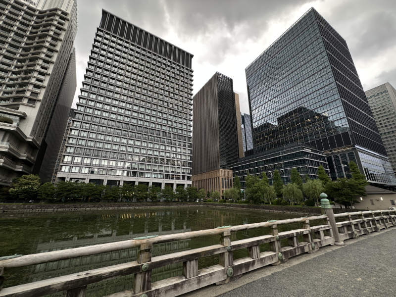 Tokyo - Somewhere Between Imperial Palace and Tokyo Station
